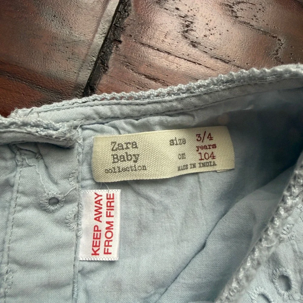 Zara Baby Collection light blue